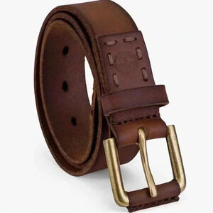 Boys Brown Leather Belt